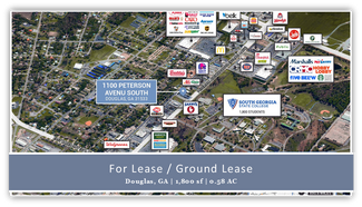 More details for 1100 Peterson Ave S, Douglas, GA - Retail for Lease