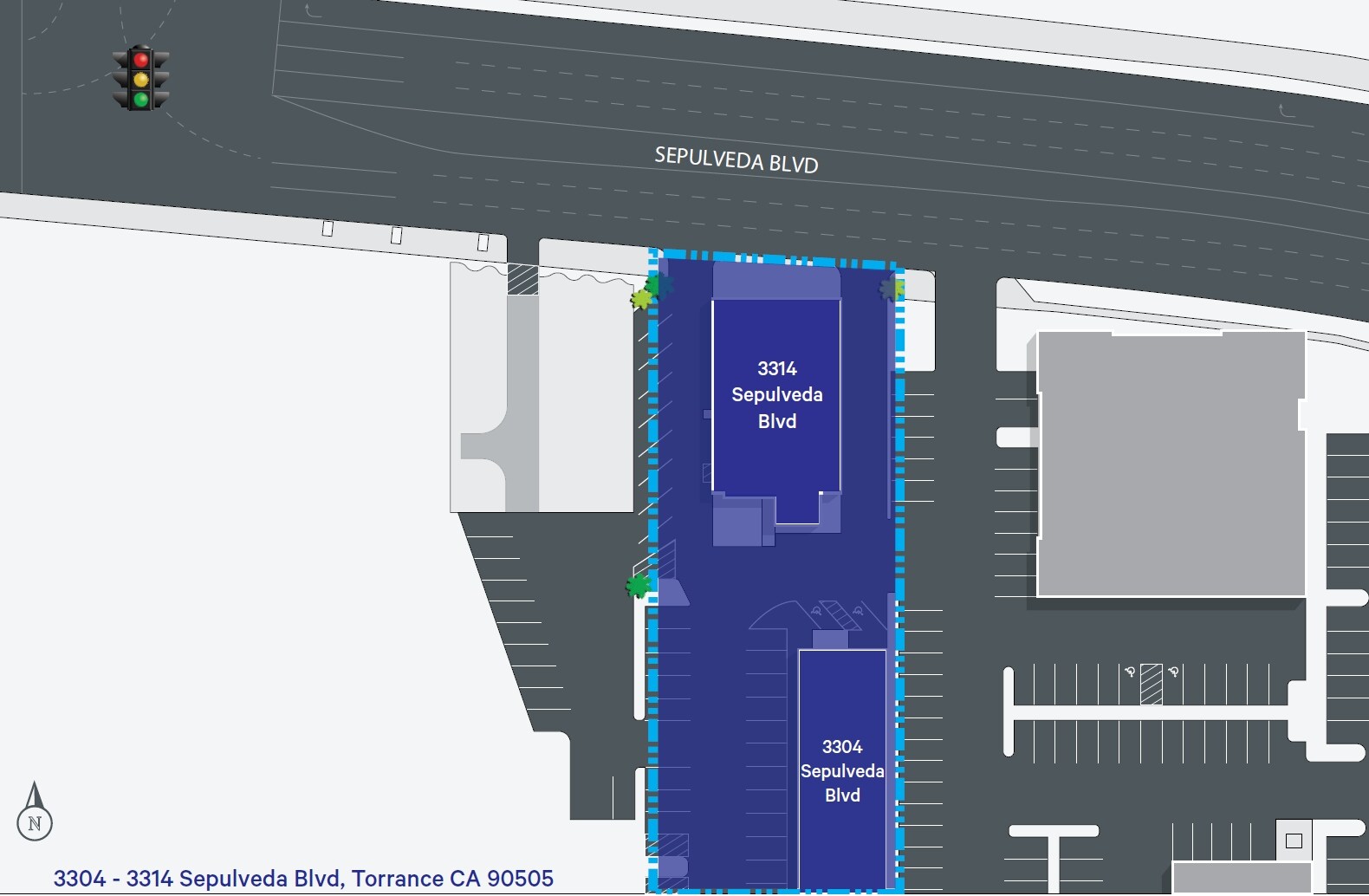 3304-3314 Sepulveda Blvd, Torrance, CA à louer Photo du bâtiment- Image 1 de 6