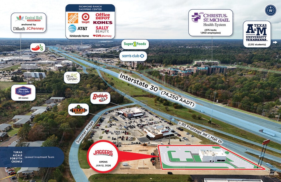 Mall Dr, Texarkana, TX for sale - Building Photo - Image 3 of 8