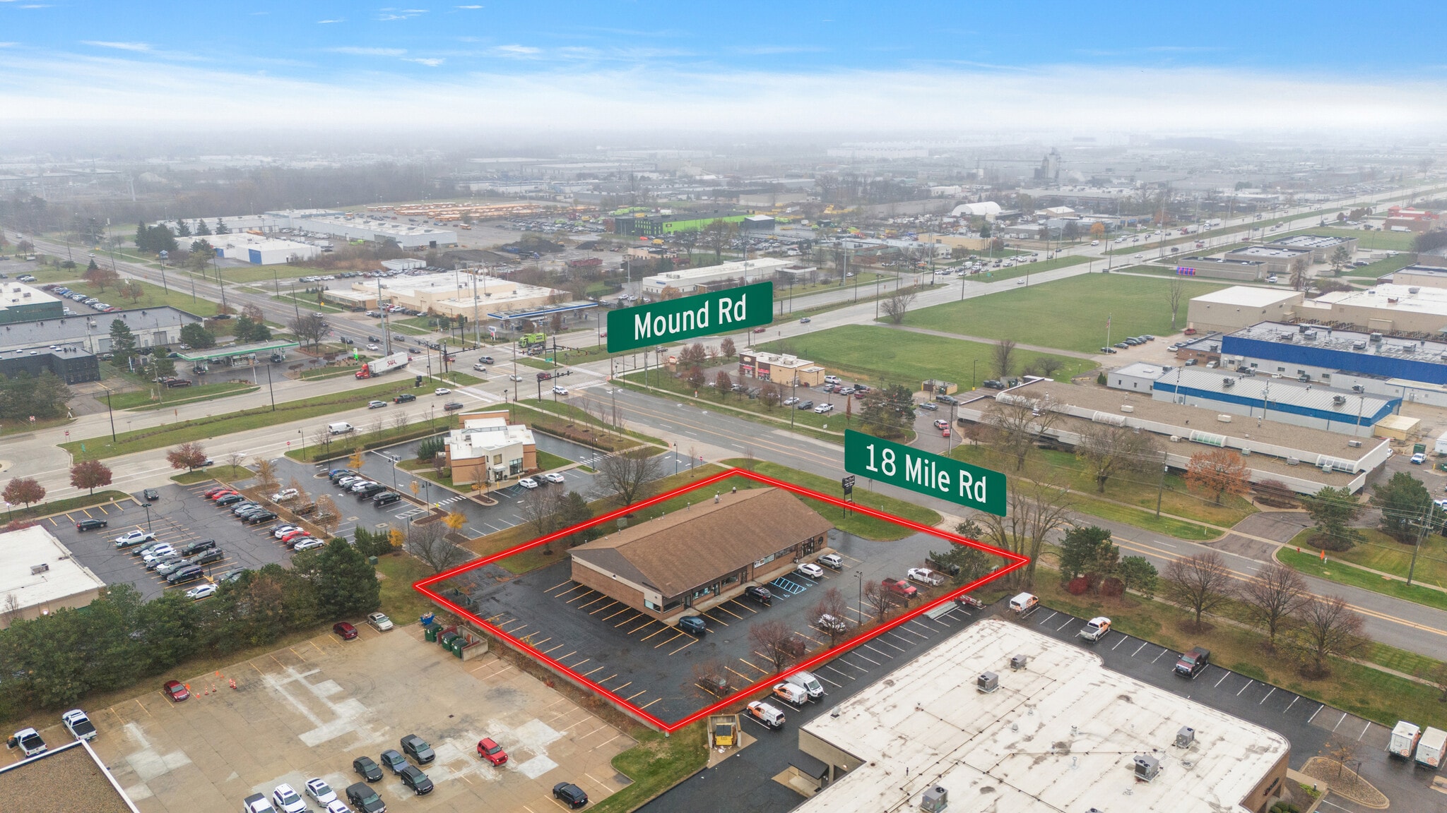 5625-5655 Eighteen Mile Rd, Sterling Heights, MI for lease Primary Photo- Image 1 of 41