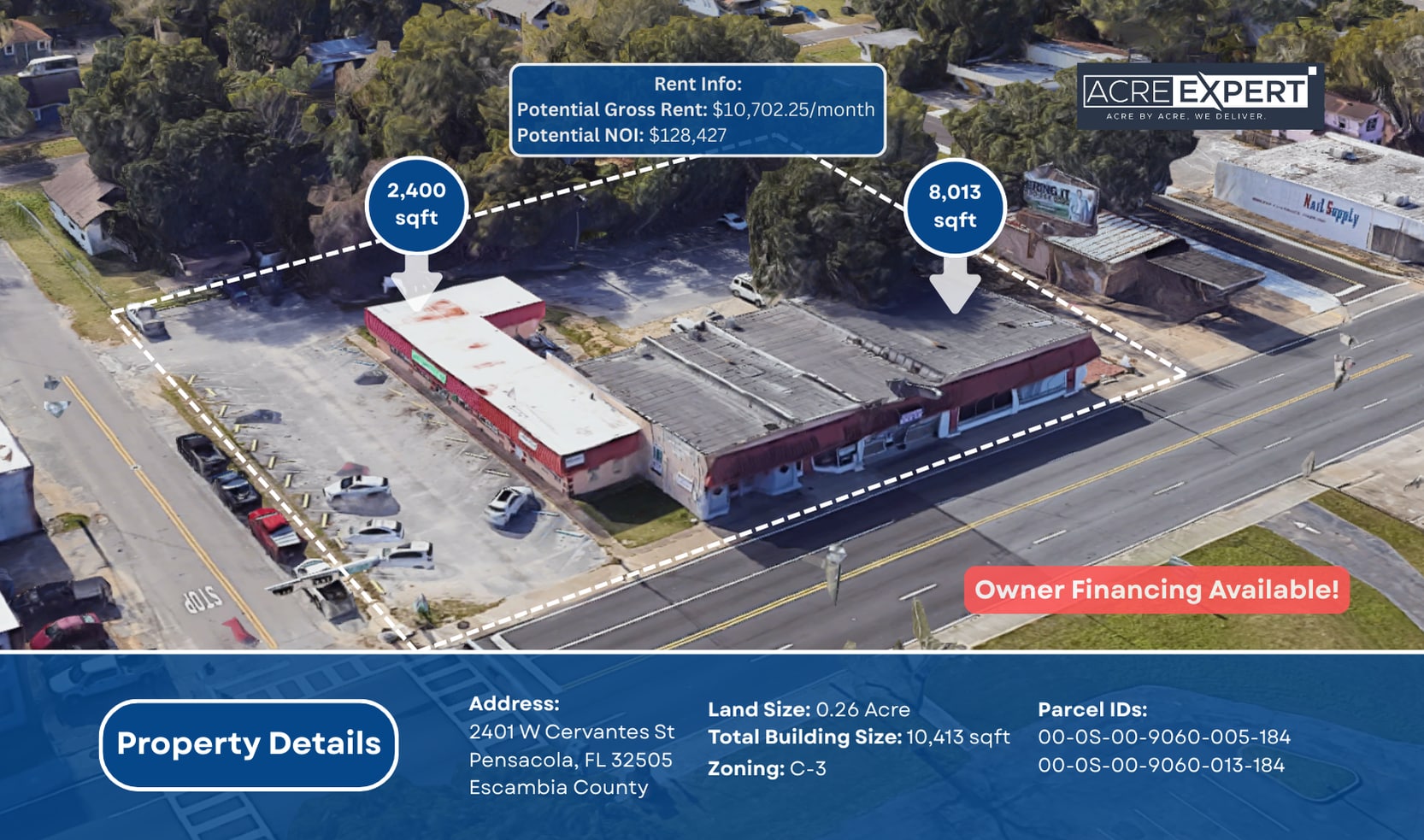 2401 W Cervantes St, Pensacola, FL for sale Primary Photo- Image 1 of 5