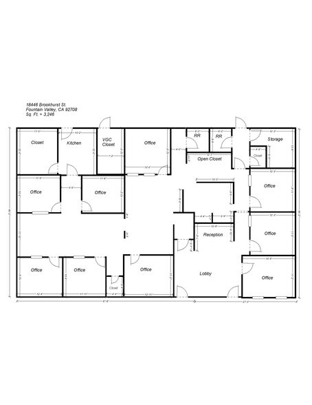 18384-18450 Brookhurst St, Fountain Valley, CA à louer - Photo du bâtiment - Image 3 de 3