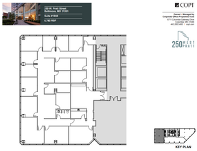 250 W Pratt St, Baltimore, MD for lease Floor Plan- Image 1 of 1