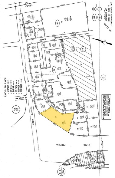 3130 Crow Canyon Pl, San Ramon, CA à vendre - Plan cadastral - Image 2 de 5