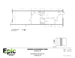 150-241 Consortium Crt, London, ON à louer Plan de site- Image 1 de 6