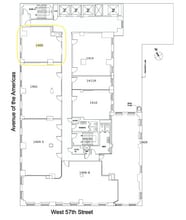 57 W 57th St, New York, NY for lease Floor Plan- Image 1 of 1