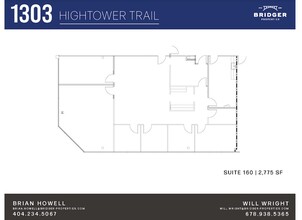 1301 Hightower Trl, Atlanta, GA for lease Floor Plan- Image 1 of 1