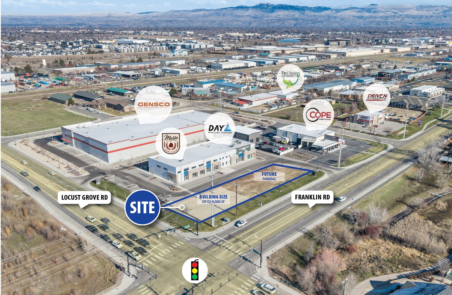1668 E Franklin Rd, Meridian, ID for lease Primary Photo- Image 1 of 6