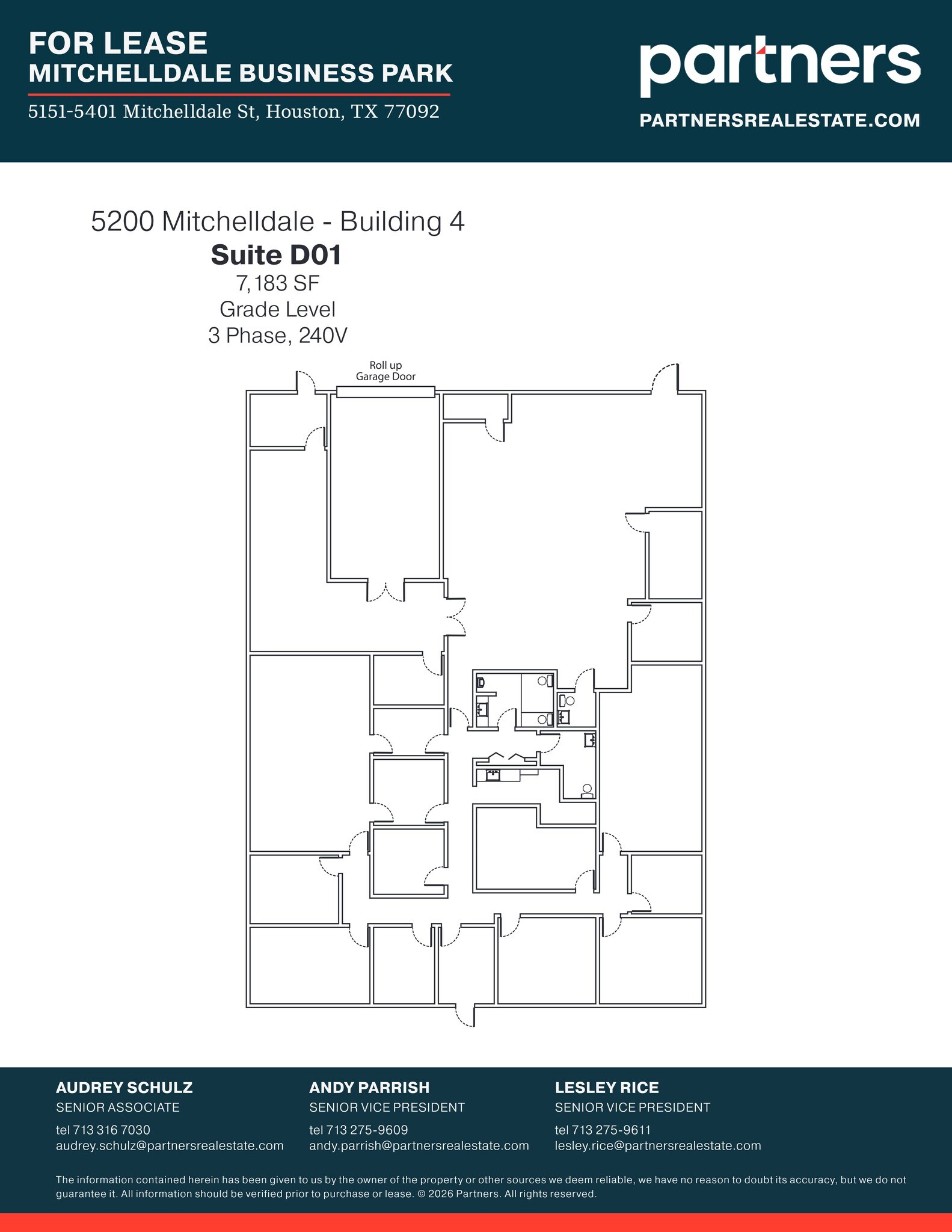 5151 Mitchelldale St, Houston, TX for lease Site Plan- Image 1 of 1