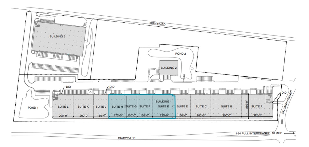 3030 S Sylvania Ave, Sturtevant, WI for lease - Site Plan - Image 2 of 2