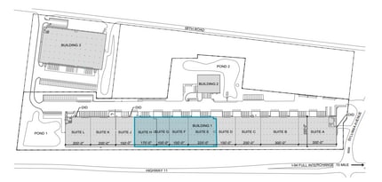 3030 S Sylvania Ave, Sturtevant, WI à louer Plan de site- Image 1 de 1