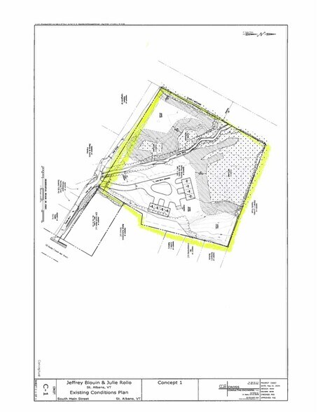 224 US-7, Saint Albans, VT à vendre - Plan de site - Image 2 de 2