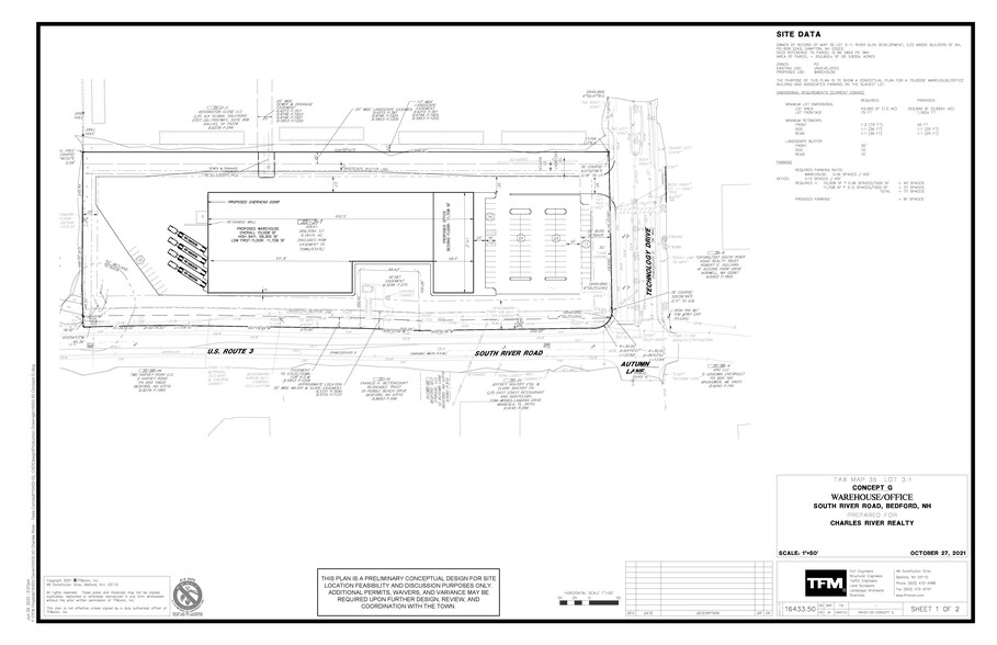 S River Road/Technology Dr, Bedford, NH for lease - Other - Image 1 of 6