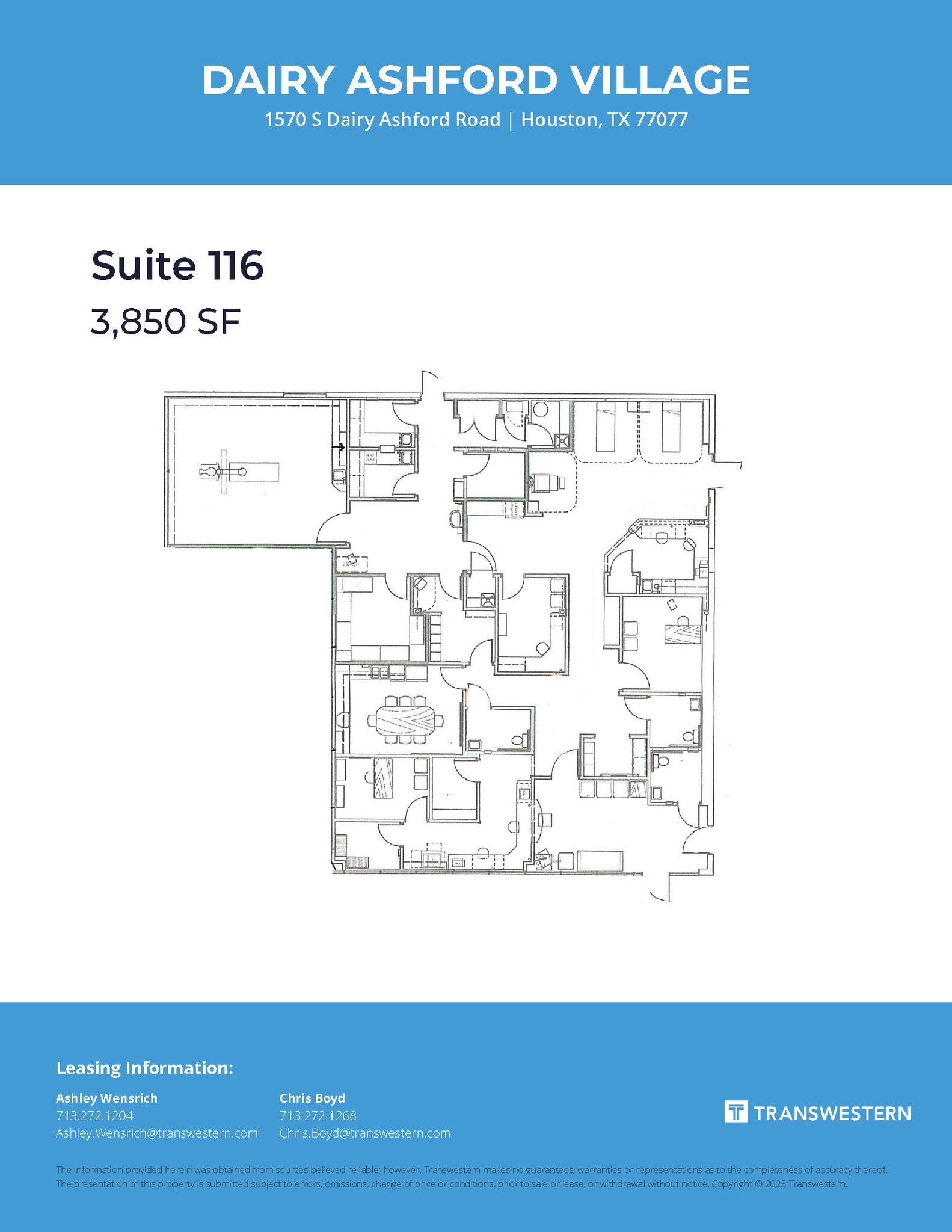 1570 S Dairy Ashford Rd, Houston, TX for lease Floor Plan- Image 1 of 13