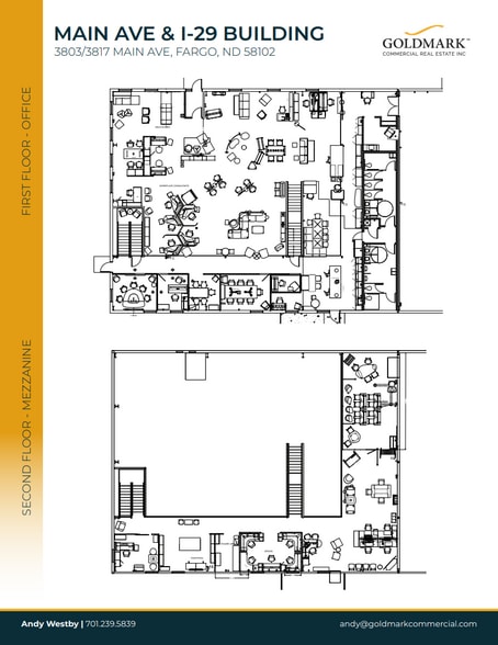 3803 Main Ave, Fargo, ND for sale - Floor Plan - Image 3 of 4