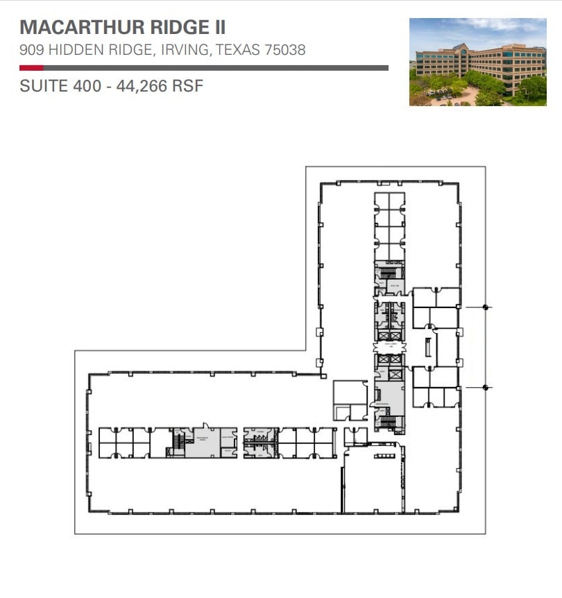 909 Hidden Ridge Dr, Irving, TX for lease Floor Plan- Image 1 of 1