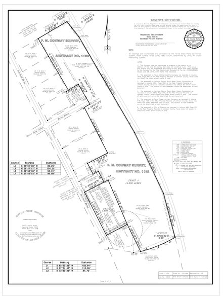 Walter Holliday Dr, Cleburne, TX for sale - Site Plan - Image 3 of 6