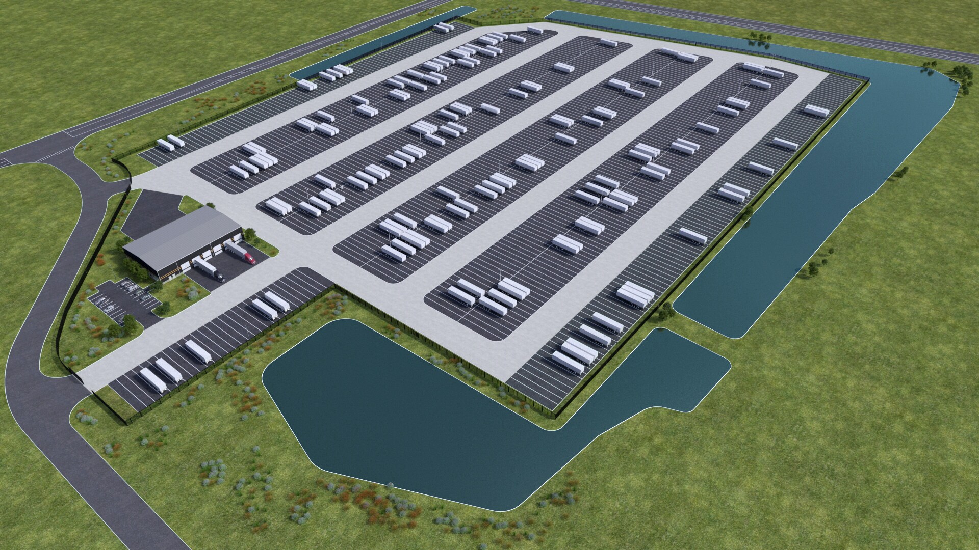 SWC Russell Rd, Zion, IL à louer Photo du bâtiment- Image 1 de 2