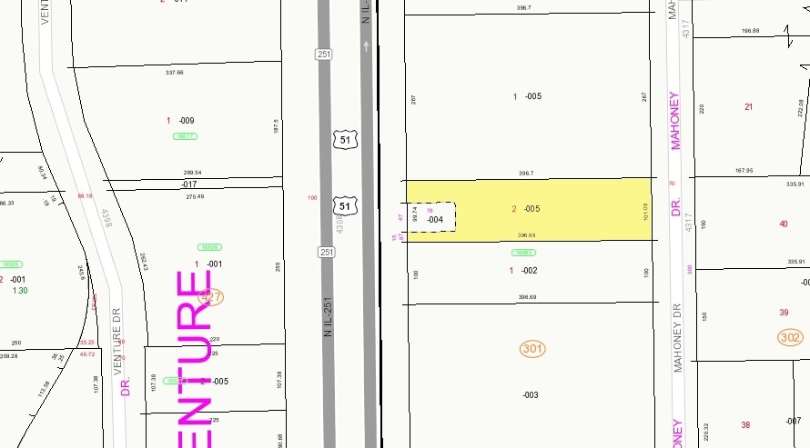 4234 Mahoney Dr, Peru, IL for sale - Plat Map - Image 2 of 3