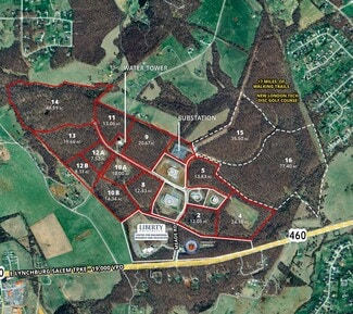 More details for Route 460 and Meade Road, Forest, VA - Land for Sale