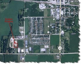 747 Herra St, Elburn, IL - Aerial  map view