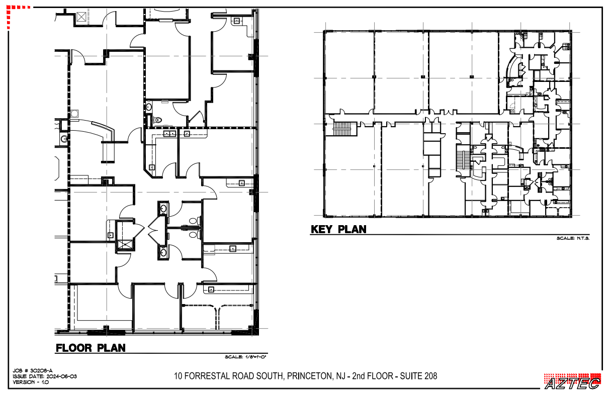 10 Forrestal Rd S, Princeton, NJ à louer Plan d  tage- Image 1 de 1