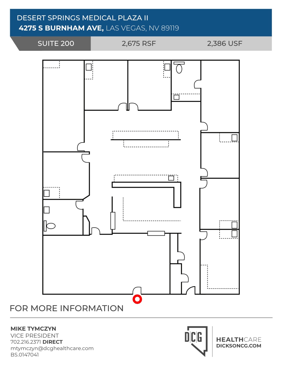 4275 S Burnham Ave, Las Vegas, NV à louer Plan d’étage- Image 1 de 1