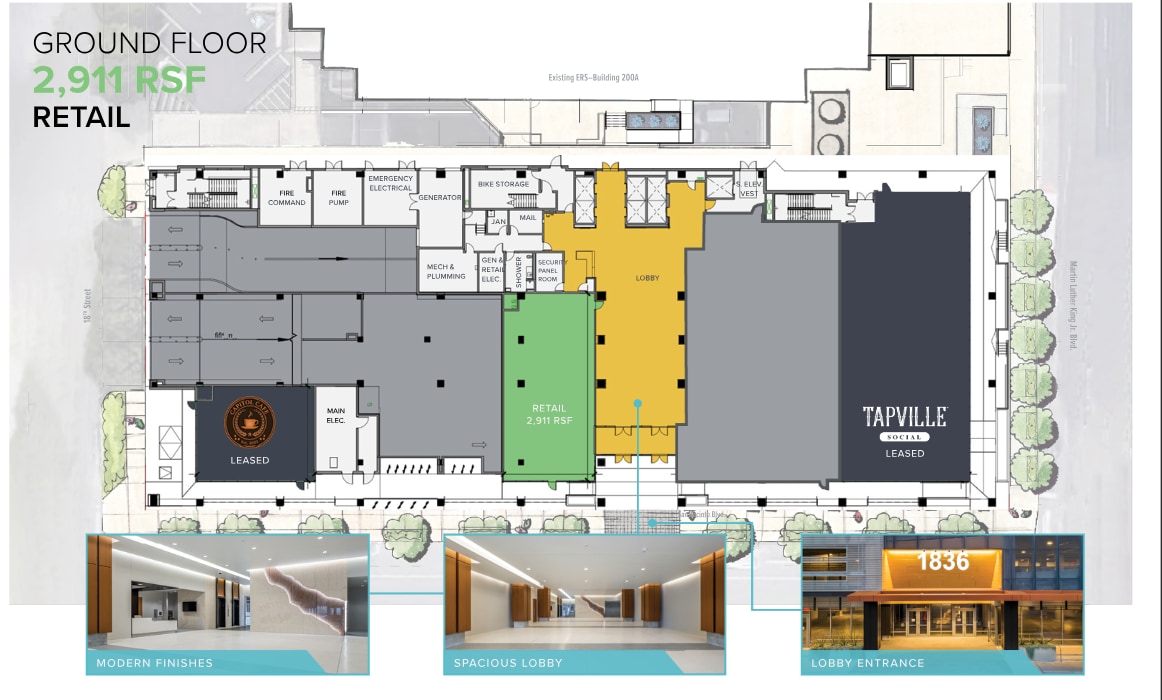1836 San Jacinto Blvd, Austin, TX for lease Floor Plan- Image 1 of 1