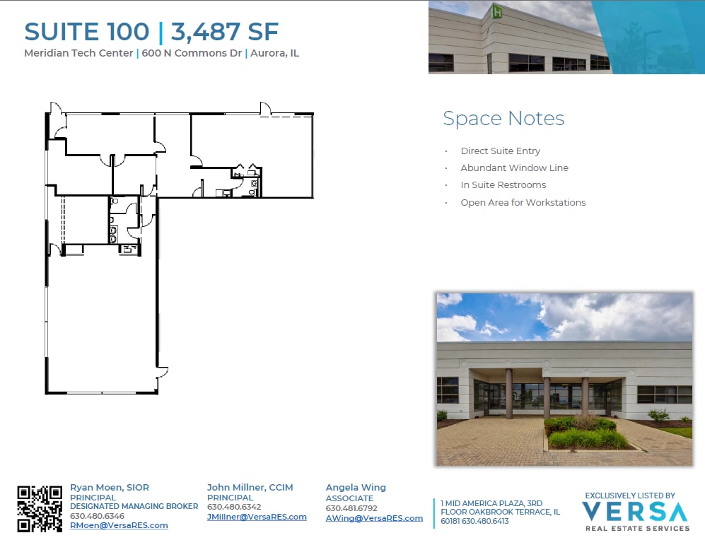 550 N Commons Dr, Aurora, IL for lease Interior Photo- Image 1 of 3