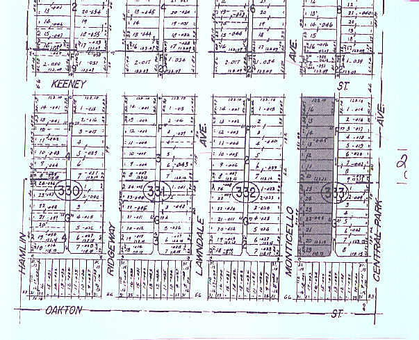 8042-8052 Monticello Ave, Skokie, IL for lease - Plat Map - Image 2 of 31