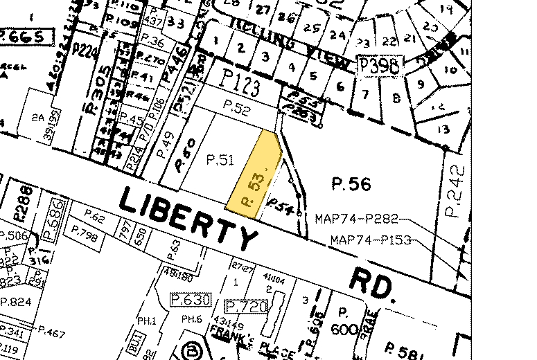 1542 Liberty Rd, Eldersburg, MD à vendre - Plan cadastral - Image 2 de 3