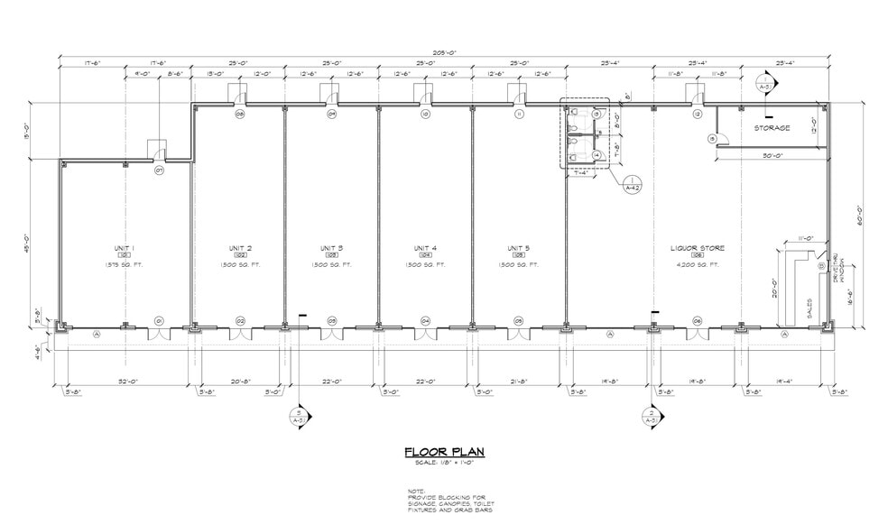1436 Washington Rd, Thomson, GA for lease - Typical Floor Plan - Image 3 of 3