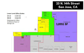 25 N 14th St, San Jose, CA for lease Floor Plan- Image 1 of 1