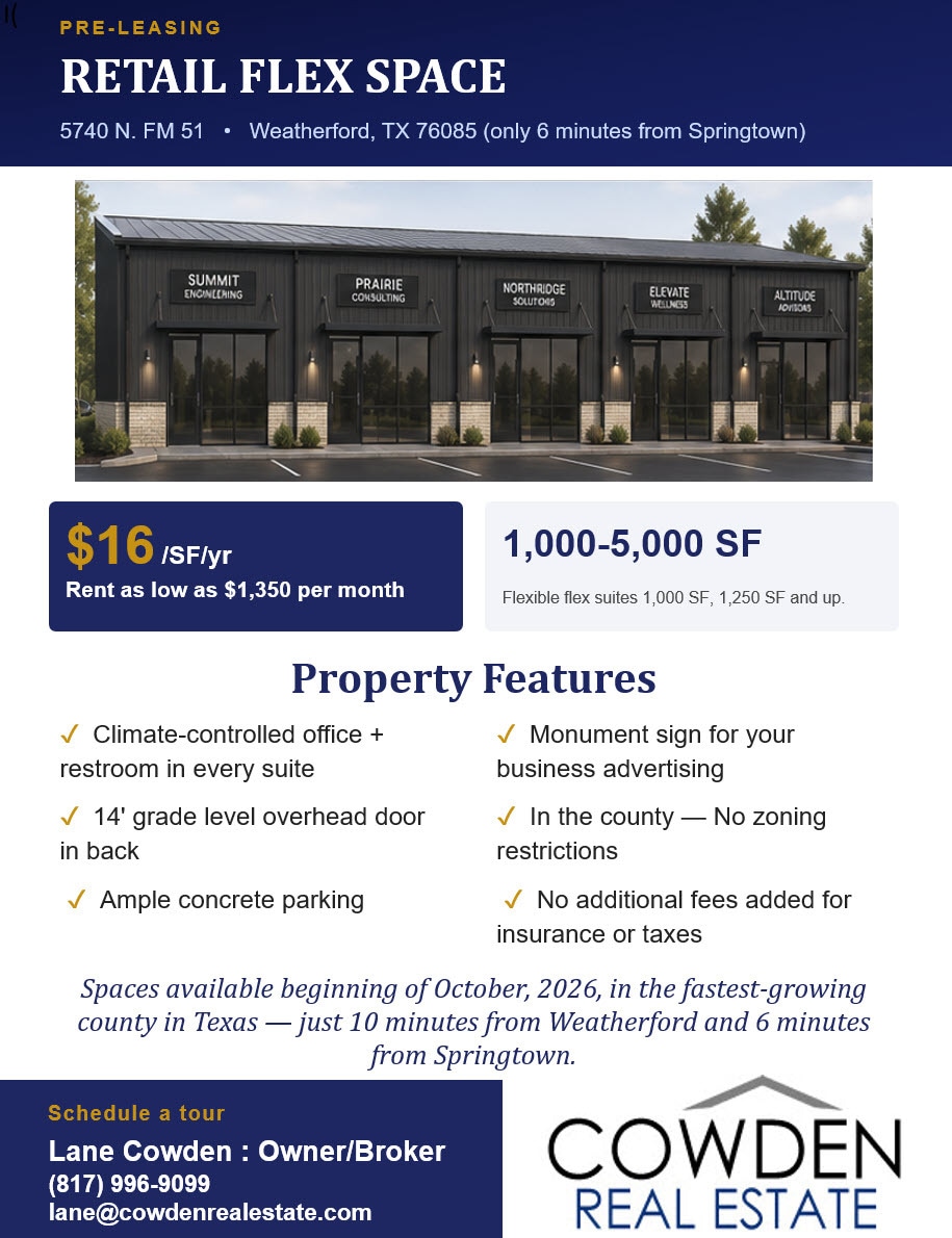 5744 N FM 51, Weatherford, TX à louer Photo intérieure- Image 1 de 2