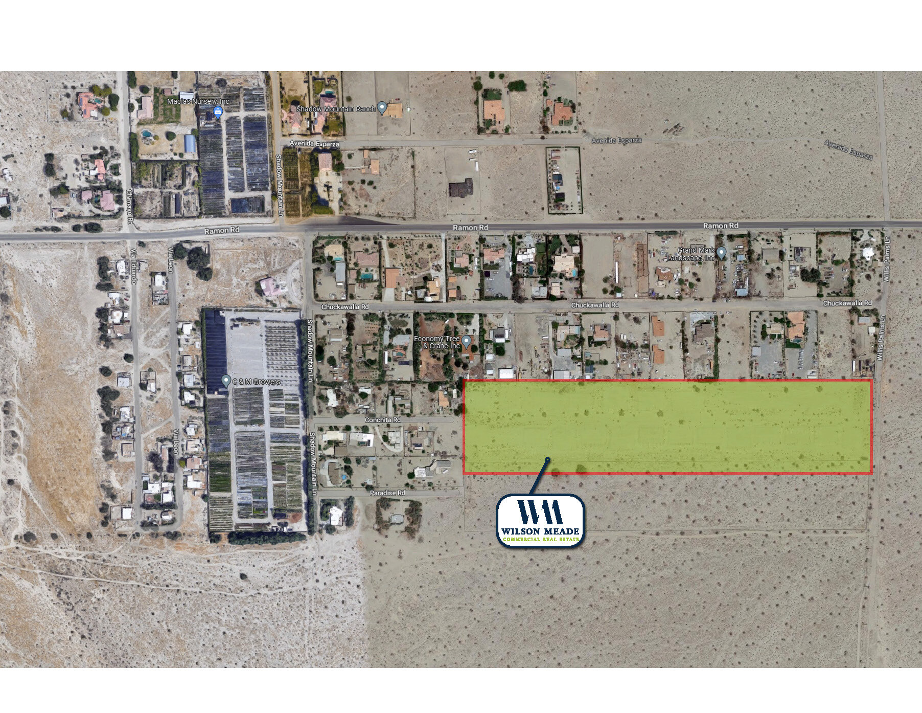 Ramon Road & Willis Palms Ln, Thousand Palms, CA for sale Primary Photo- Image 1 of 4