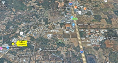 228 Hwy 49, Byron, GA - Aerial map view