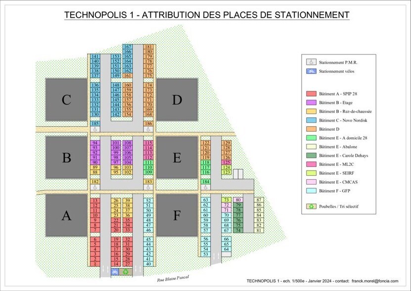 Office in Chartres for sale - Site Plan - Image 2 of 17