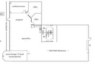 9765 Clairemont Mesa Blvd, San Diego, CA for lease Floor Plan- Image 1 of 1