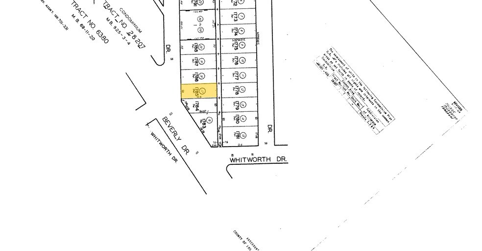 450 S Beverly Dr, Beverly Hills, CA à louer - Plan cadastral - Image 2 de 4