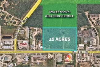 Plus de détails pour Valley Ranch Pkwy and FM 1314 Rd., Porter, TX - Terrain à vendre