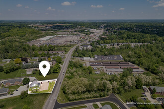 1636 Lexington Ave, Mansfield, OH - aerial  map view