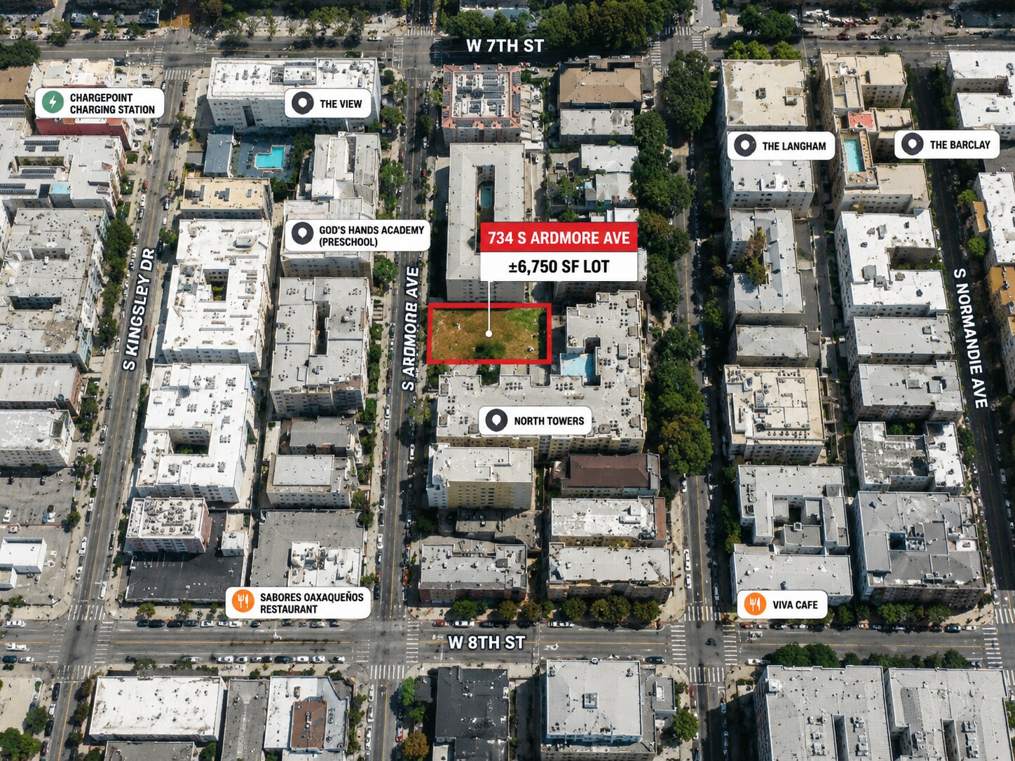 734 S Ardmore Ave, Los Angeles, CA à vendre Aérien- Image 1 de 5
