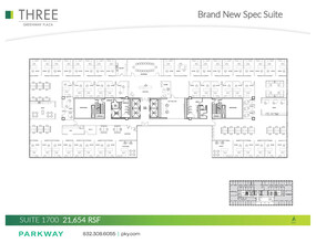 3 Greenway Plz, Houston, TX à louer Plan d  tage- Image 1 de 4