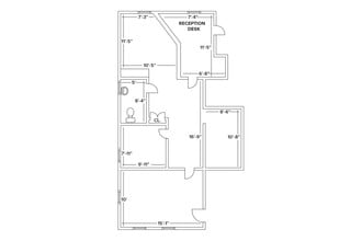 211 Commons Way, Princeton, NJ à louer Plan d’étage- Image 1 de 2