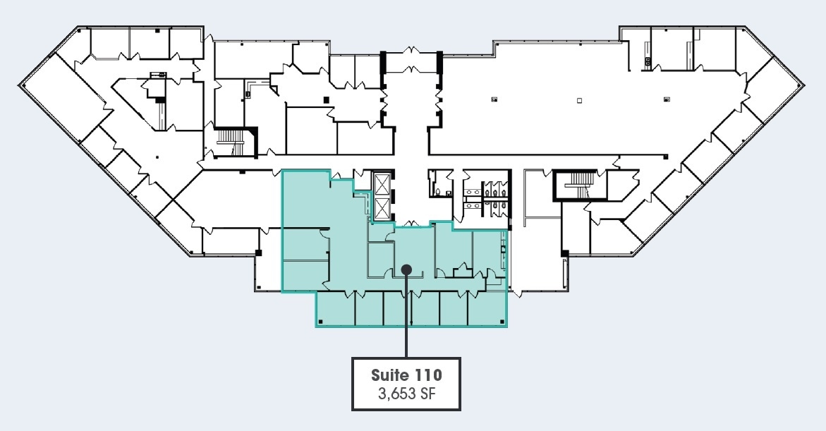 425 S Woods Mill Rd, Town And Country, MO à louer Plan d’étage- Image 1 de 1
