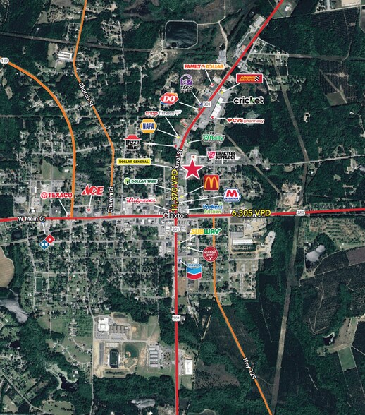 115 N Duval St, Claxton, GA à louer - Photo du bâtiment - Image 3 de 3