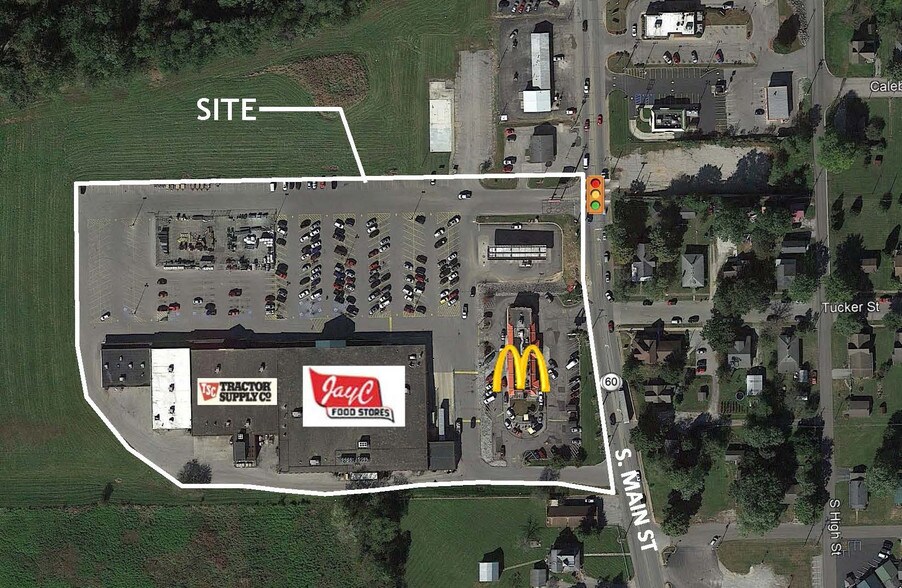 601 S Main St, Salem, IN à louer - Photo du bâtiment - Image 2 de 2