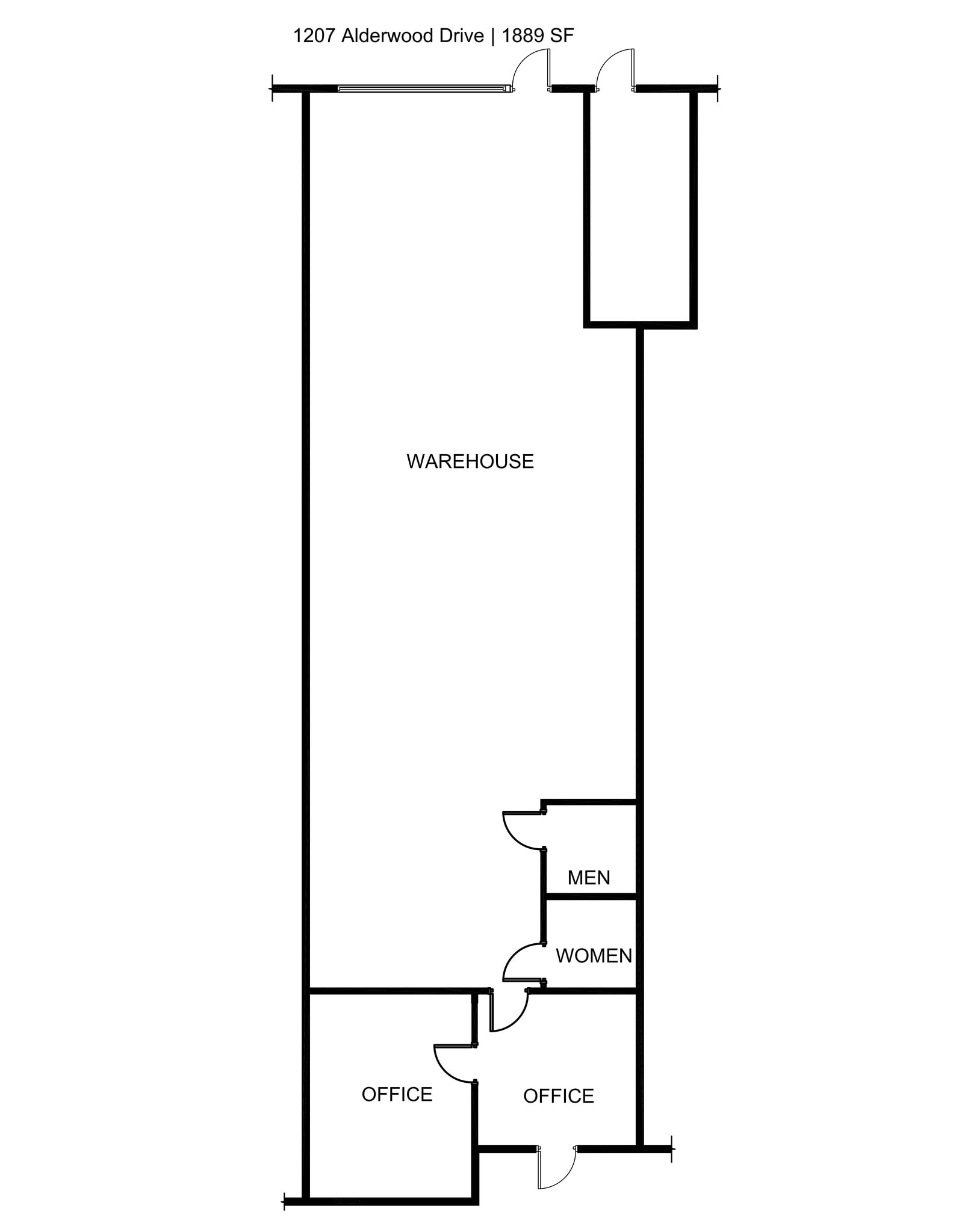 1201-1211 Alderwood Ave, Sunnyvale, CA à louer Plan de site- Image 1 de 1