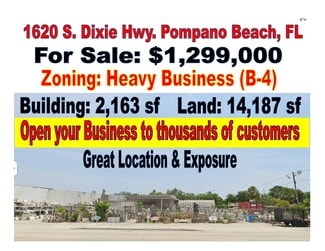 Plus de détails pour 1620 S Dixie Hwy, Pompano Beach, FL - Commerce de détail à vendre
