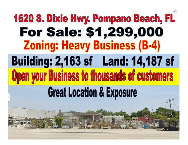 Plus de détails pour 1620 S Dixie Hwy, Pompano Beach, FL - Commerce de détail à vendre